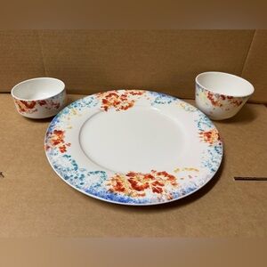 Villeroy & Boch Affinity By Genesis Chop Plate/Bowl/Stack Soup Cup-3 Pcs